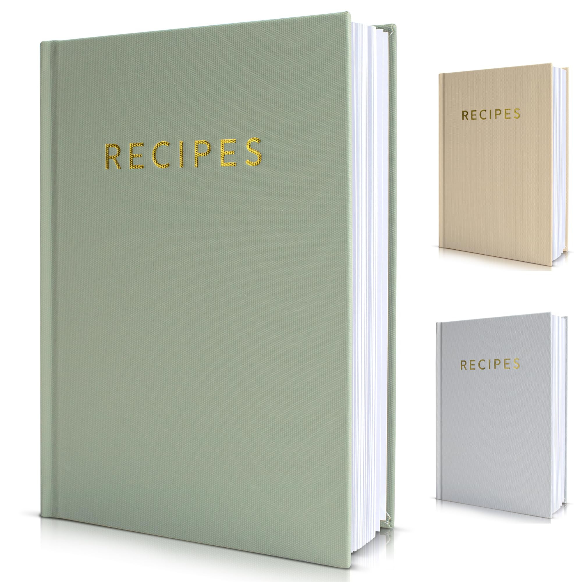 Aesthetic Blank Recipe Book with Waterproof Cover - The Perfect Recipe Notebook To Write In Your ... | Amazon (US)