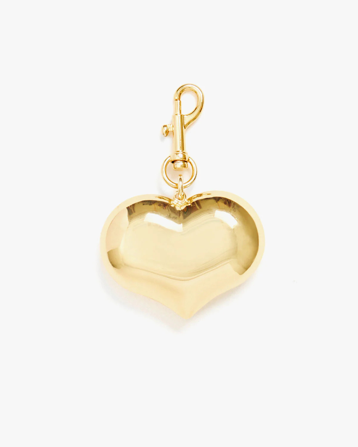 Grande Mylar Heart Fob | Clare V.
