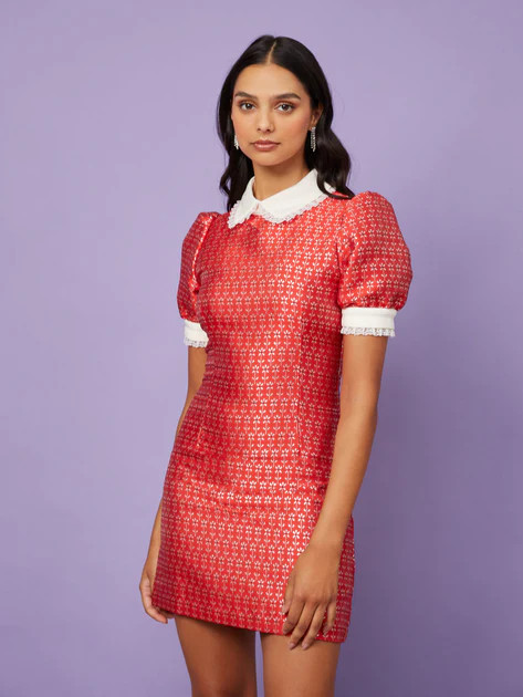 On Stage Jacquard Mini Dress | Sister Jane (UK)