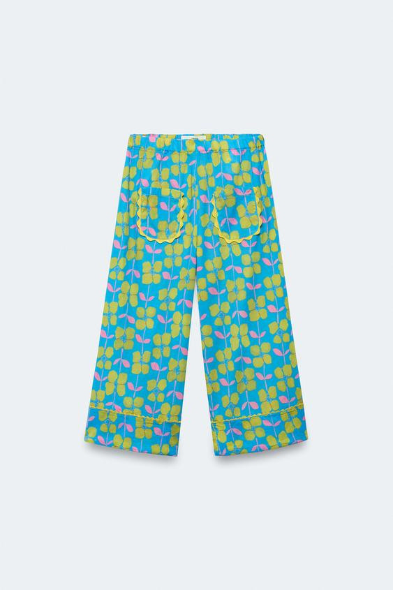 2-14 YEARS / LIMITED EDITION FLORAL PRINT CULOTTES | Zara US
