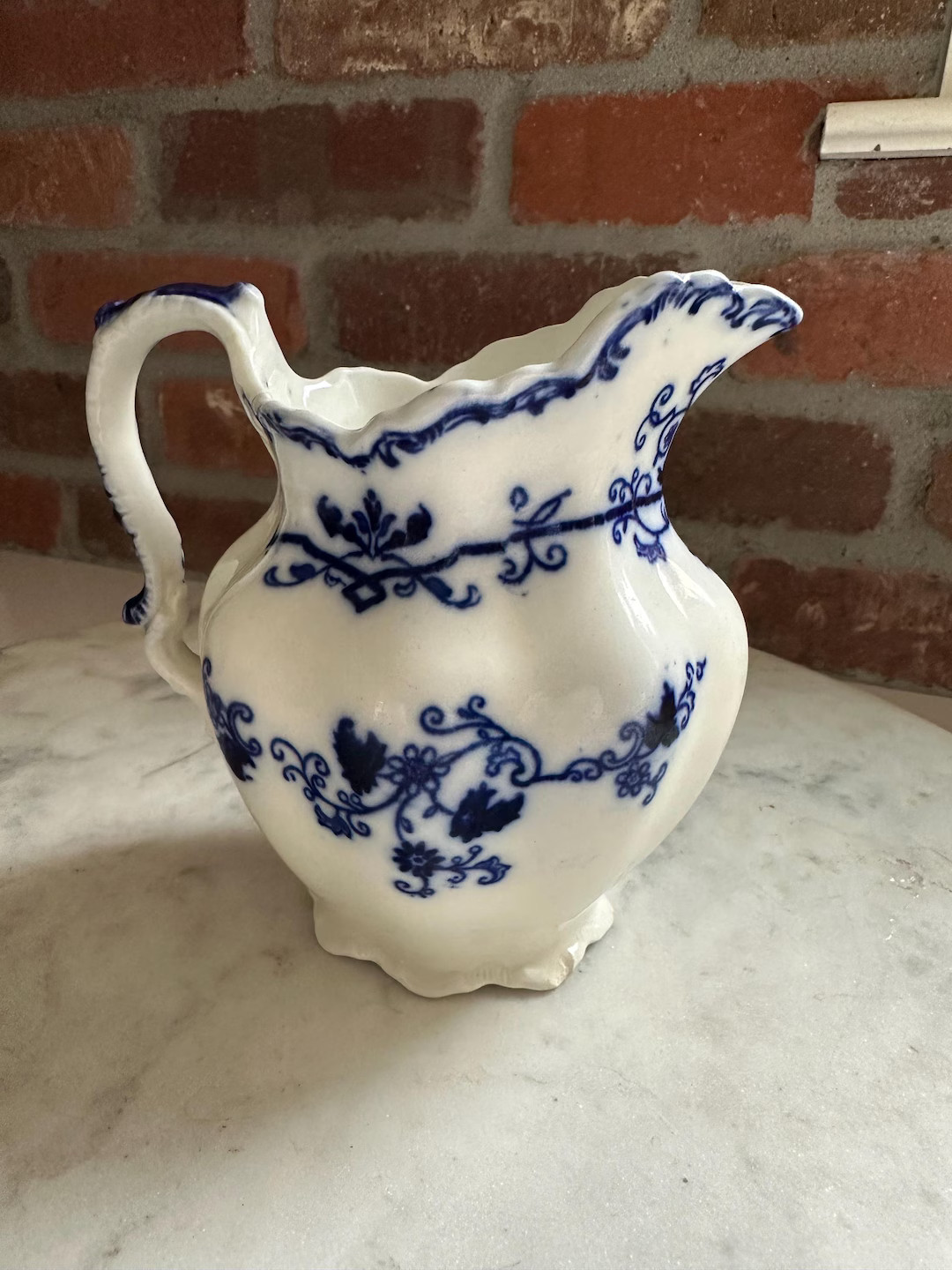 Johnson Bros Oxford England Blue and White Pitcher - Etsy | Etsy (US)
