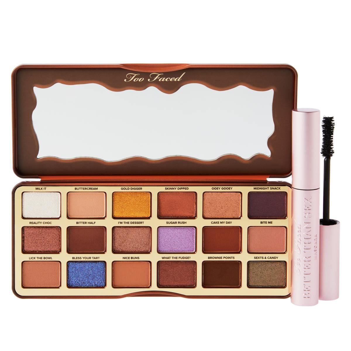 Too Faced Better Than Chocolate Palette & Better Than Sex Mascara - 20532946 | HSN | HSN