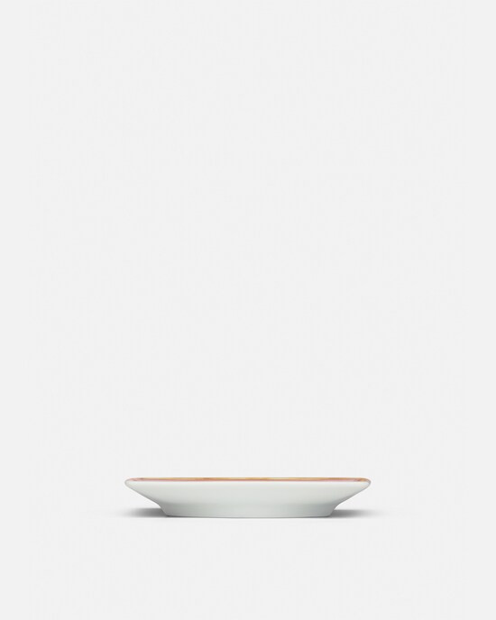 Versace Alphabet L Square Plate 12 cm | Versace (US)