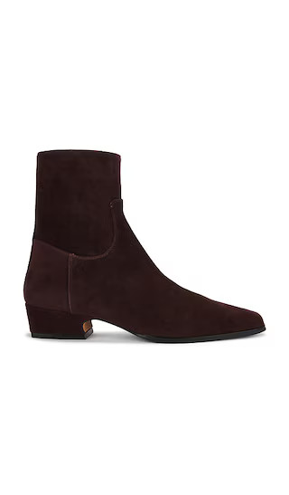 Dusty Boot in Chocolate Brown Suede | Revolve Clothing (Global)