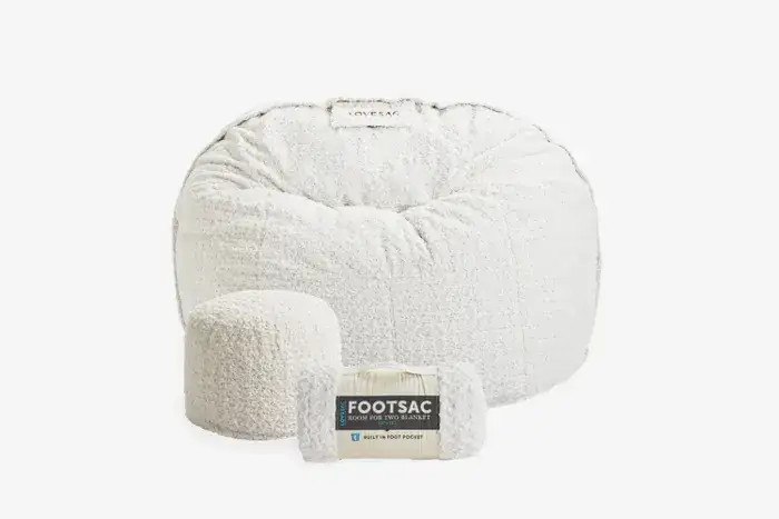 SuperSac Bundle: Squattoman & Room for Two Footsac in Alpine Swirl Phur | Lovesac