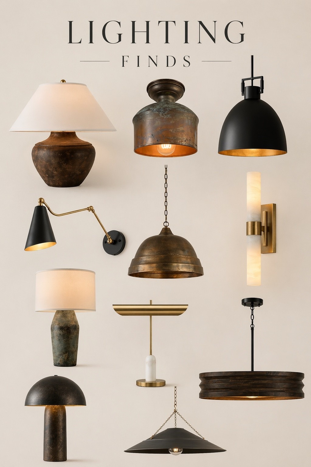 Lighting Finds

Lighting is one of the easiest ways to elevate your home 🤍 These picks have that high-end, designer look—warm tones, beautiful textures, and statement shapes without always needing the designer price tag.

#LTKHome #LTKSaleAlert