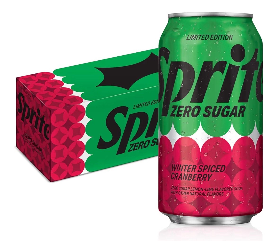 Amazon has the new Sprite Winter Spiced Cranberry Zero Sugar 12 Packs down to only $4.40 today!! This flavor was first introduced last year at the holidays, and it’s back! Perfect addition to cocktails or mocktails also since it’s super flavorful. 

#LTKHome #LTKHoliday #LTKSaleAlert