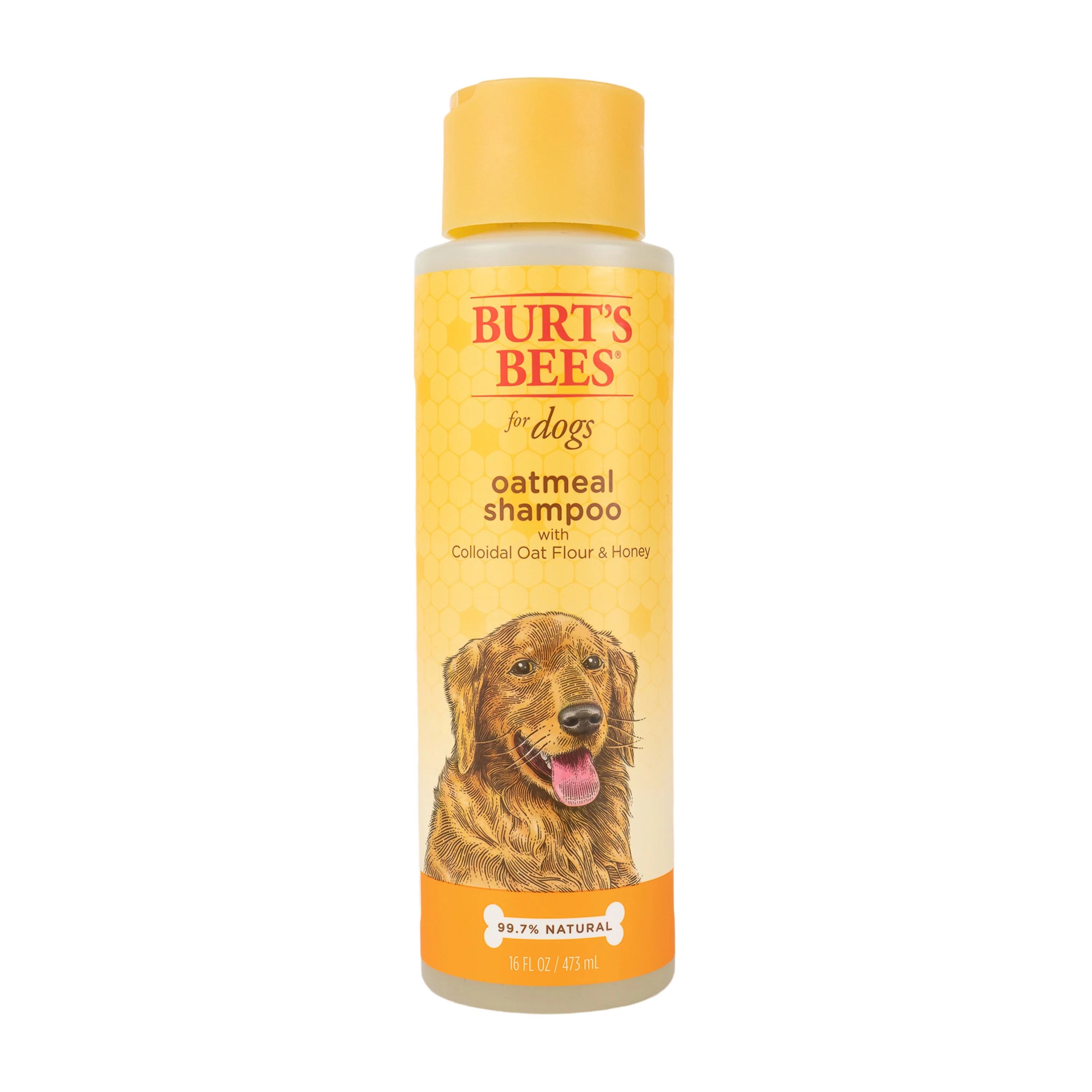 Burt's Bees Natural Pet Care Oatmeal Dog Shampoo with Colloidal Oat Flour and Honey, 16 oz. | Walmart (US)