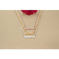 Personalized Sterling Silver Name Necklace Keepsake Jewelry | Etsy (US)