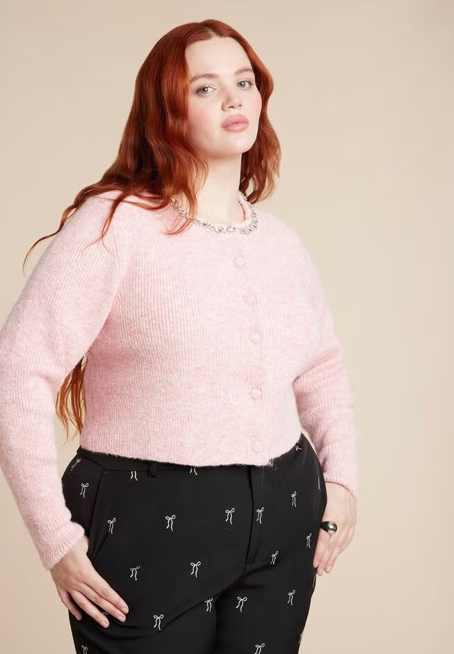 Embellished Cardigan | Eloquii