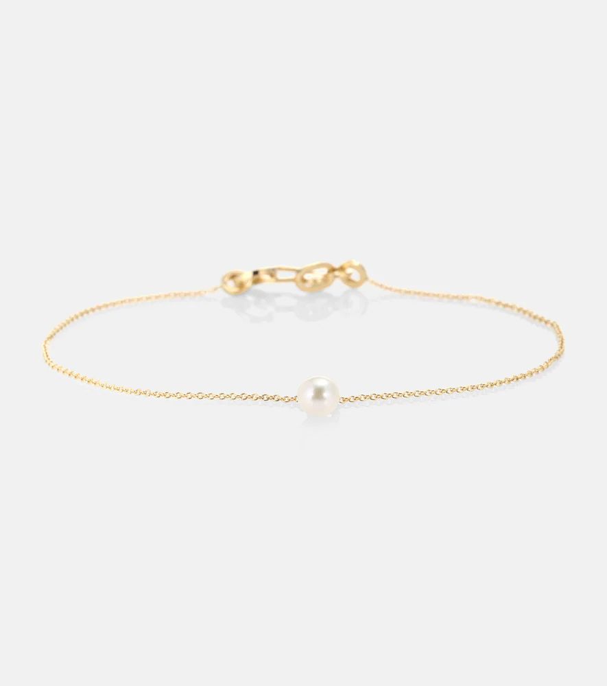 Palme de Perle 14kt gold bracelet with pearl | Mytheresa (US/CA)