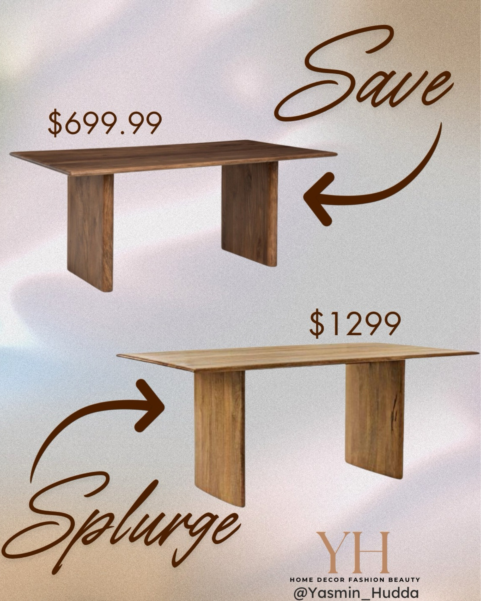 Dining table save or splurge, wood dining table
West Elm dining table
Ashley dining table 

#LTKSaleAlert #LTKStyleTip #LTKHome