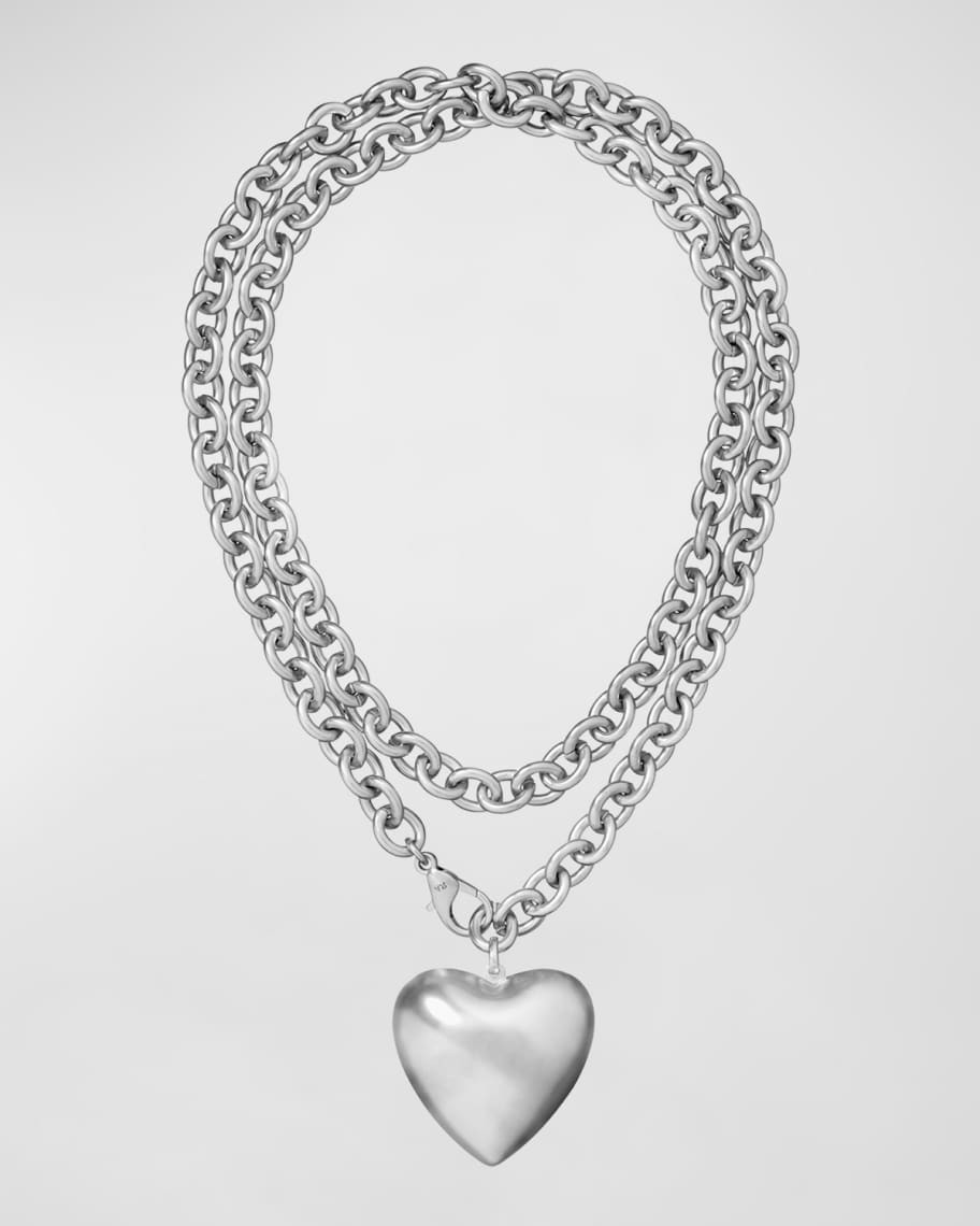 Heart and Soul Long Pendant Necklace | Neiman Marcus