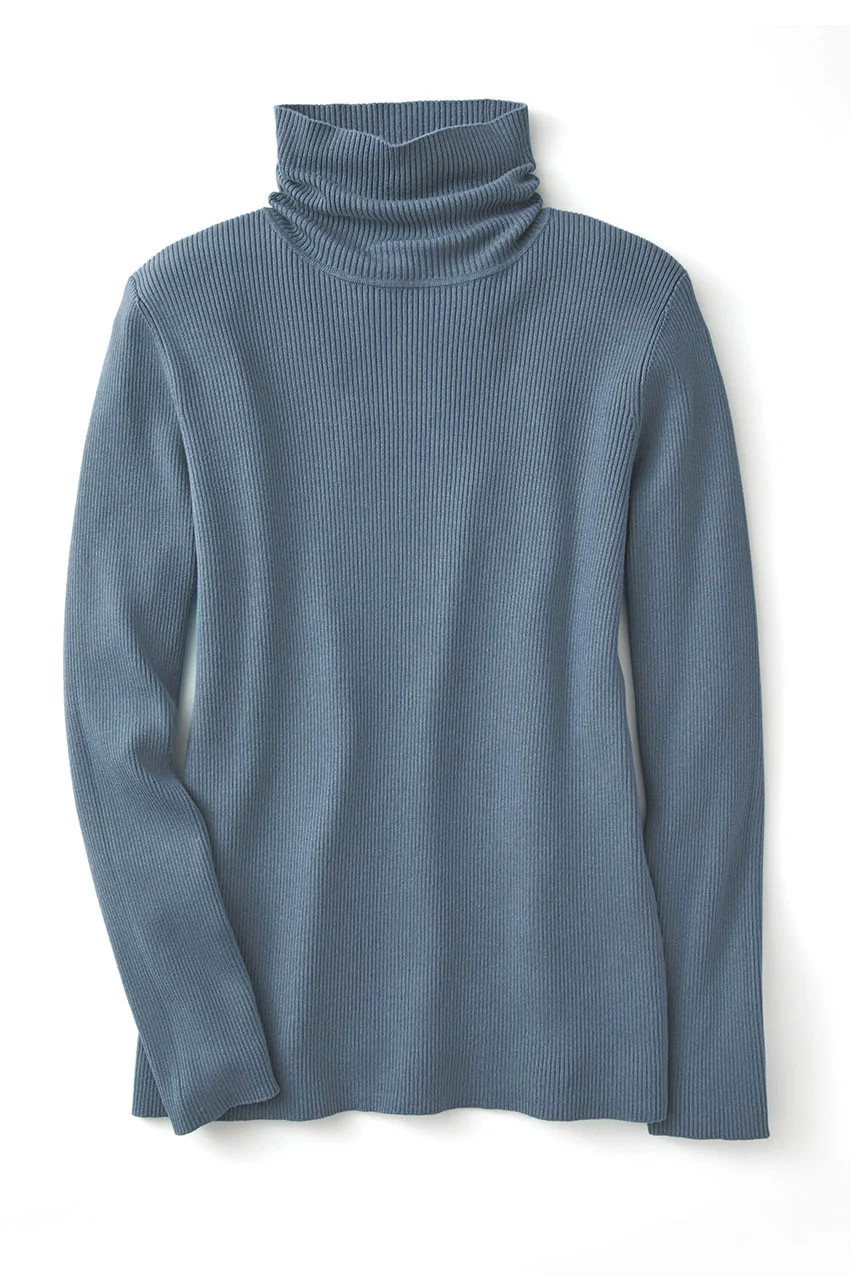 Ribbed Turtleneck Sweater | Coldwater Creek