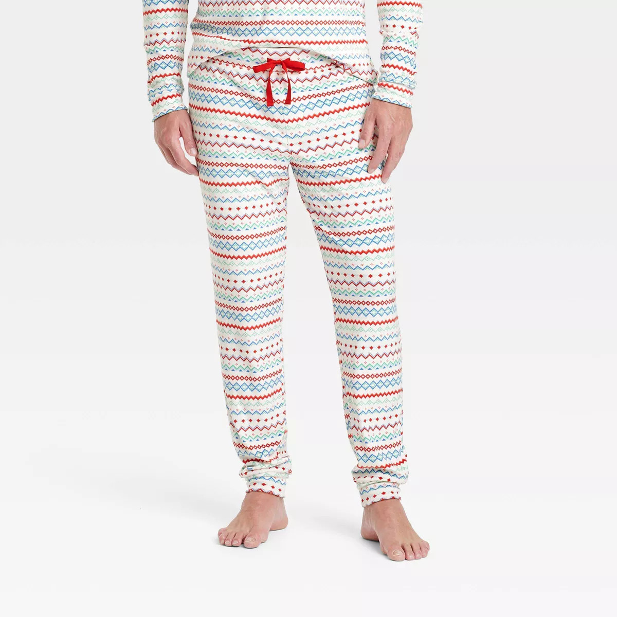 Men's Fair Isle Print Snuggly Soft Holiday Matching Family Pajama Pants - Wondershop™ | Target