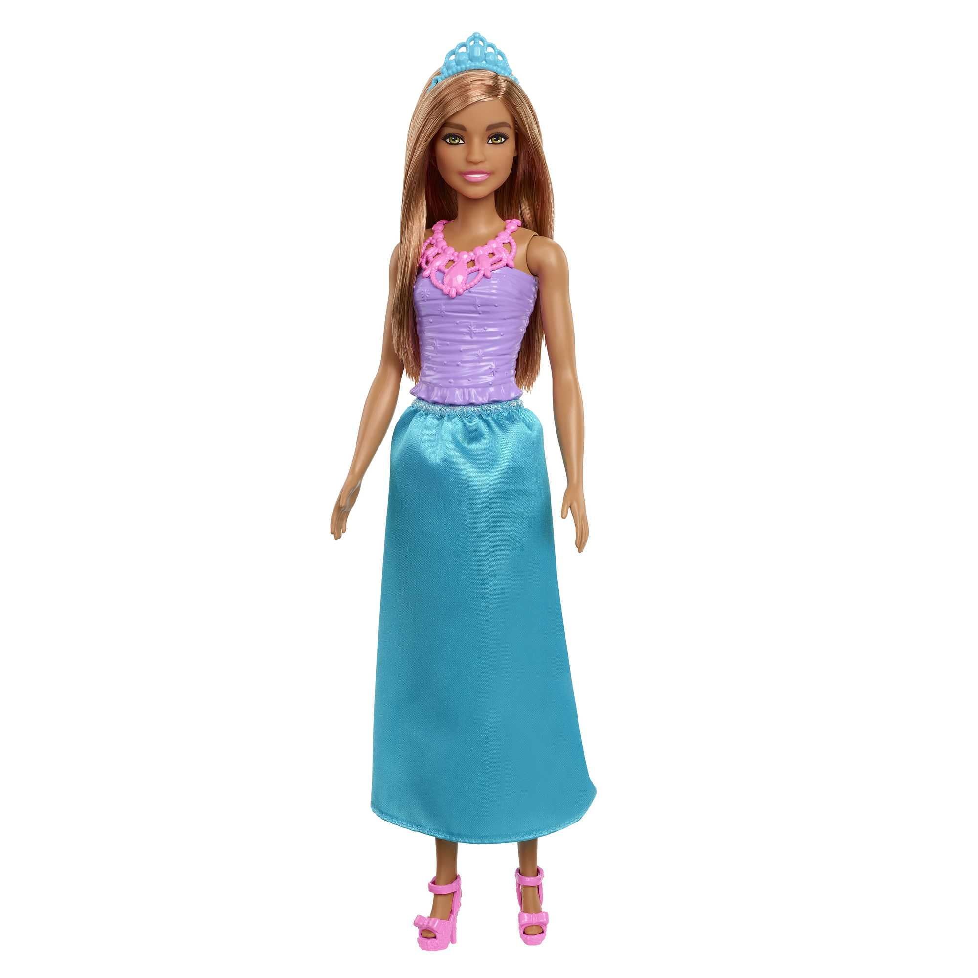 Barbie Dreamtopia Doll & Accessories, Brunette Hair with Removable Blue Skirt, Shoes | Walmart (US)