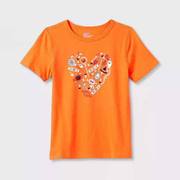 Kids' Adaptive Long Sleeve Halloween T-Shirt - Cat & Jack™ | Target