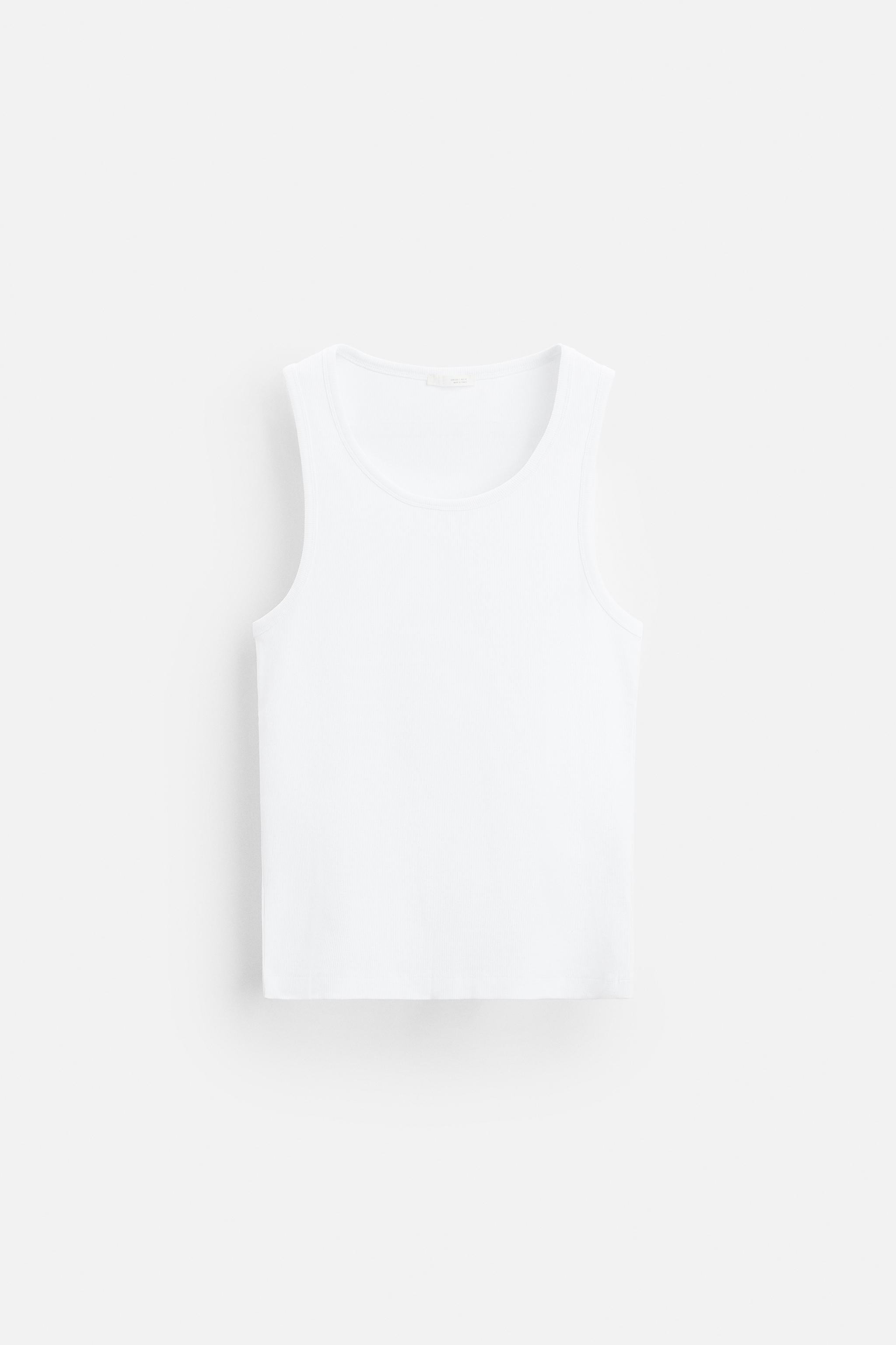 BASIC RIBBED TANK TOP | Zara UK