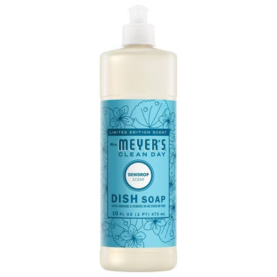Mrs. Meyer's Clean Day Dish Soap Dewdrop Scent - 16 fl oz | Target