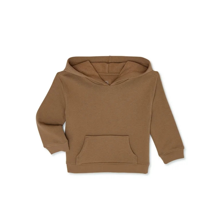 Wonder Nation Toddler Boys Fleece Hoodie, Sizes 12M-5T | Walmart (US)