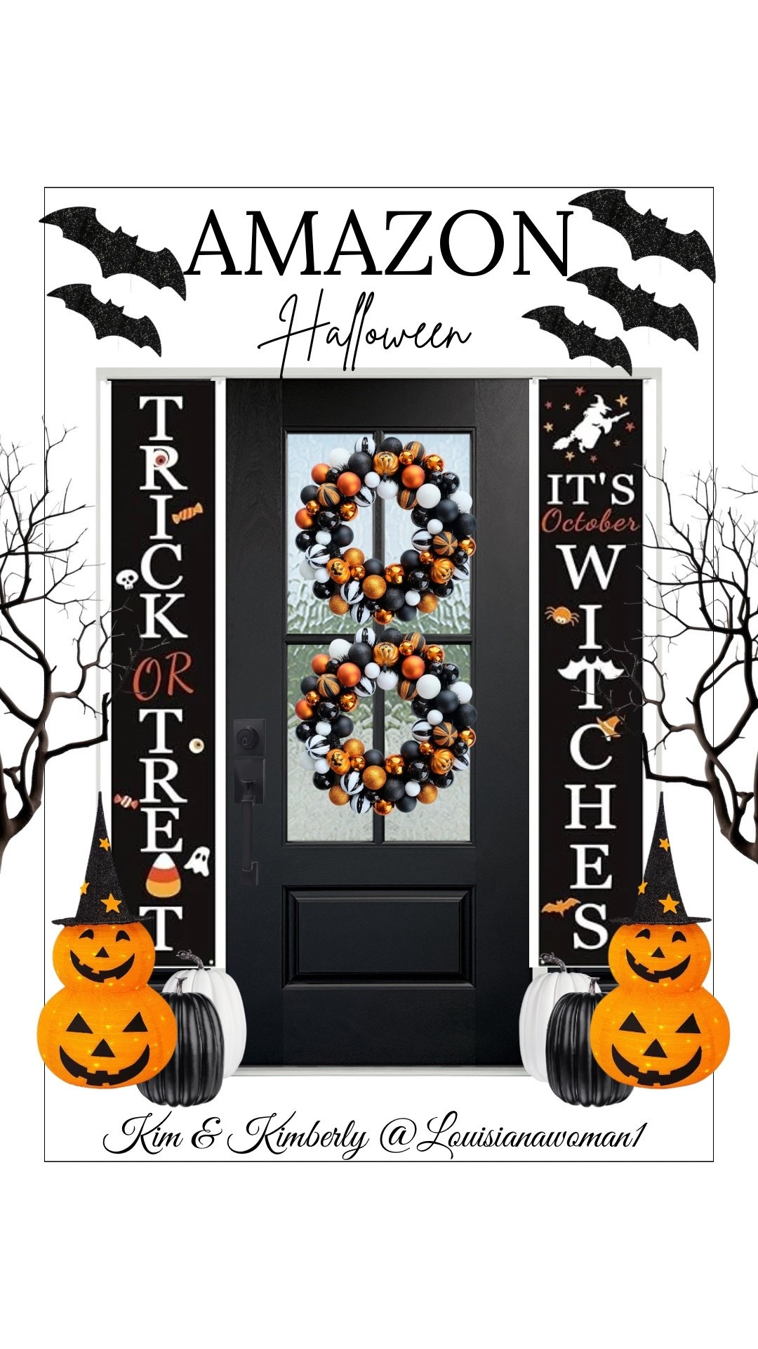 Amazon Halloween Finds Front Porch #LTK #Amazon #Halloween #Finds 
#amazonfinds #spookyseason #boo #ghosts #pumpkins #witch # trickortreat 
#happyhalloween #frontporch #wreath

#LTKHome #LTKSeasonal #LTKFamily