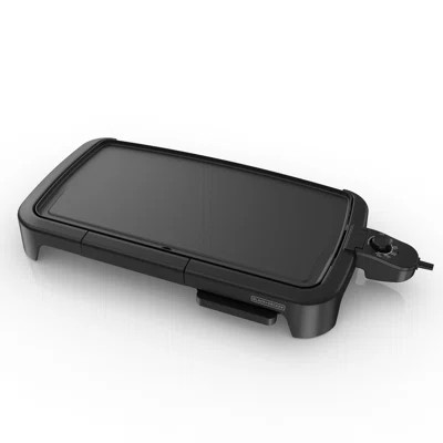 BLACK+DECKER Family-Sized Electric Griddle With Warming Tray & Drip Tray, GD2051B | Wayfair Professional