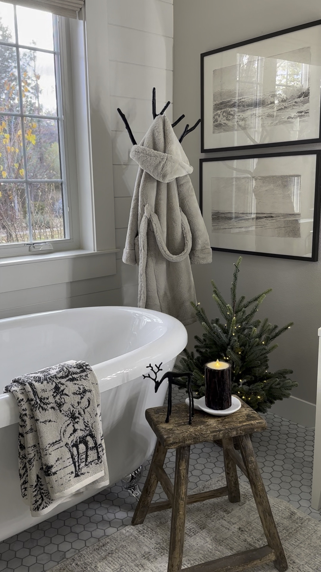 Cozy bathroom vibes
Obsessed with my new robe!  It’s made from the same material as my favorite PB throw!  It so soft and cozy for the cooler mornings.  It would make an awesome gift idea!

#LTKVideo 

#LTKHome #LTKGiftGuide