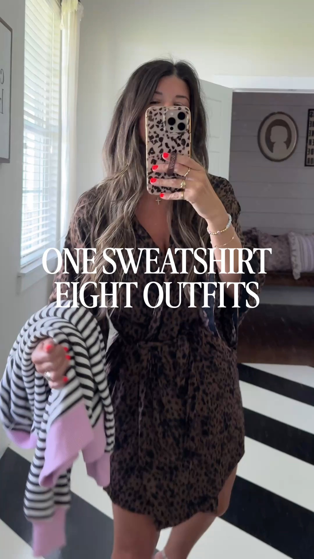 @Aerie go to stripe sweatshirt in xs! It’s perfect for teacher outfit, casual comfy lounge wear, vacation, work, mom outfit, with sandals, leggings, shorts, slides, clogs & fall boots! Its so comfy!

#LTKootd #LTKmomlife #LTKOver40