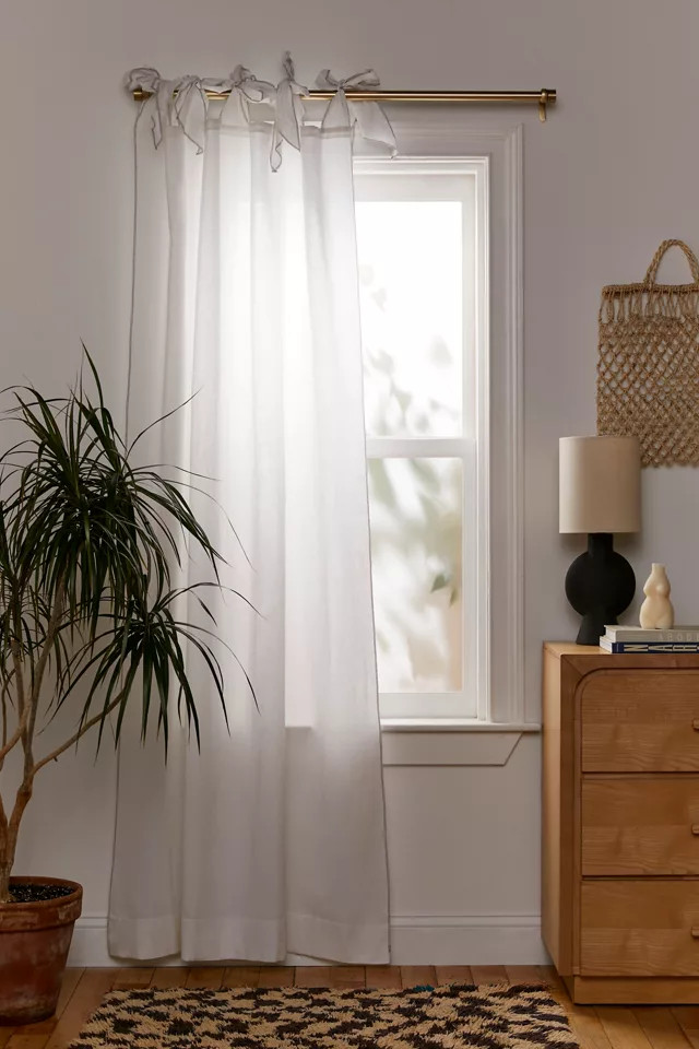 Overlock Jumbo Tie Window Panel | Urban Outfitters (US and RoW)