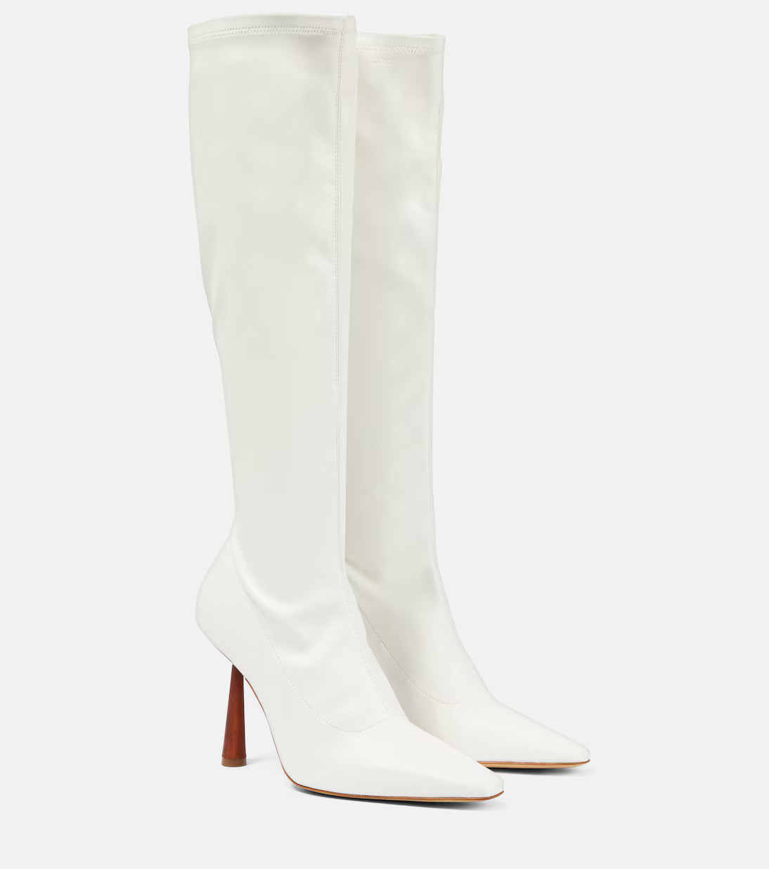 Rosie 8 faux leather knee-high boots | Mytheresa (UK)