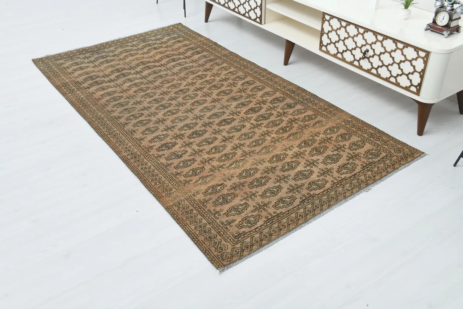 4x7,anatolian Rug,soft Rug,kids Rug,4x7 Vintage Rug,neutral Rug,boho Rug,4x7 Oushak Rug,4x7 Turki... | Etsy (US)