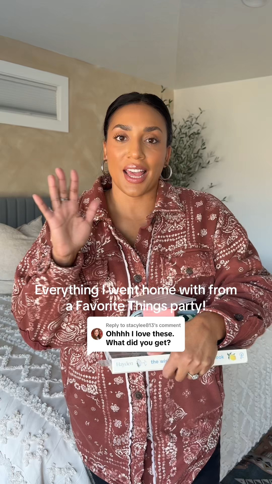 So excited to try everything!
Favorite things party, cookbook, rare beauty, affirmations 

#LTKdayinmylife #LTKselfcare #LTKstorytime