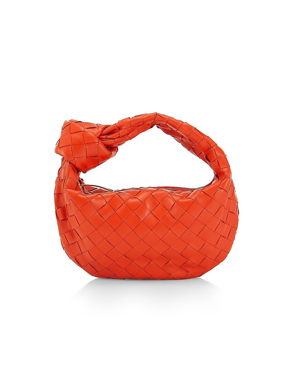 Women's Mini Jodie Intrecciato Leather Bag - Orange | Saks Fifth Avenue