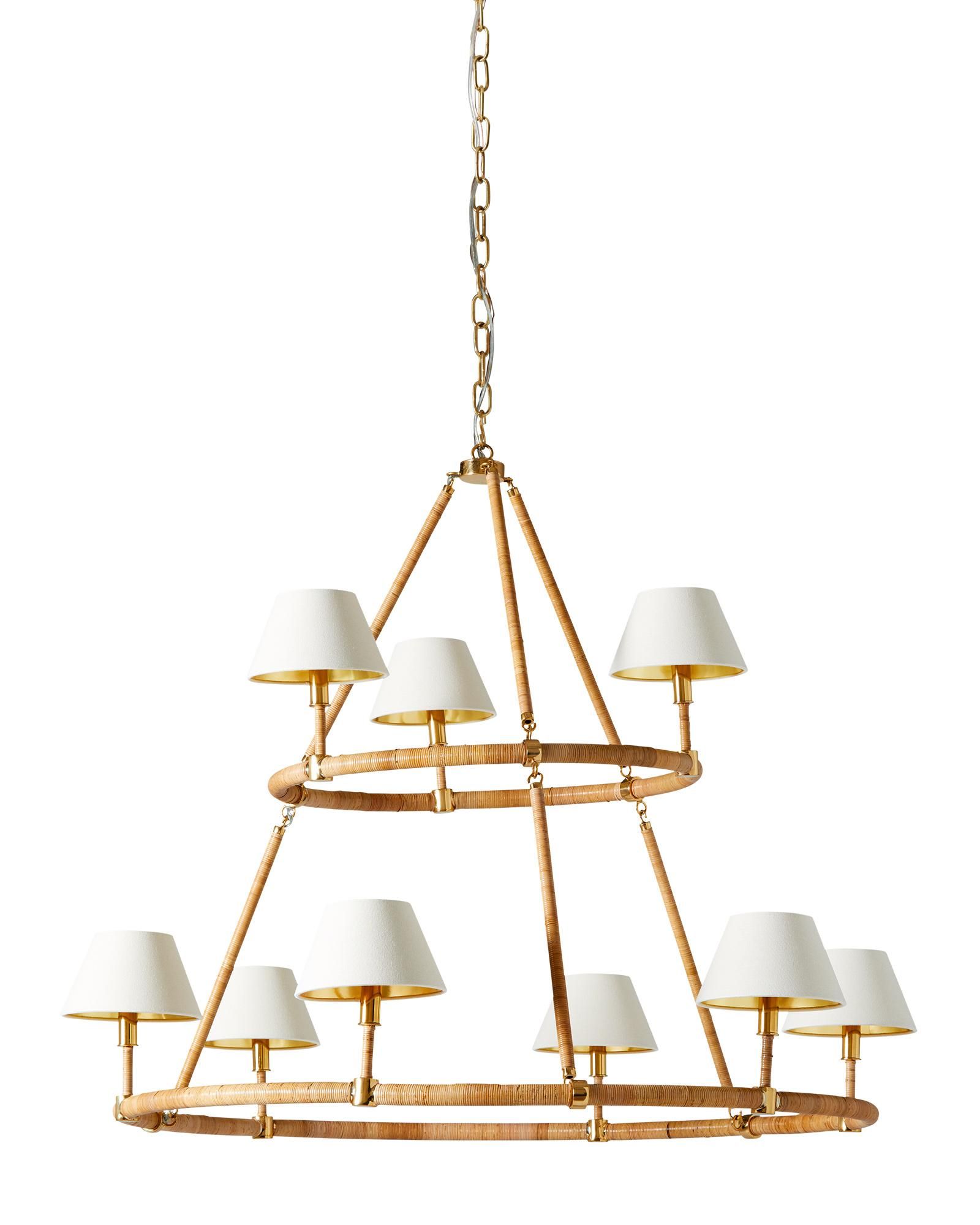 Madera Tiered Chandelier | Serena and Lily