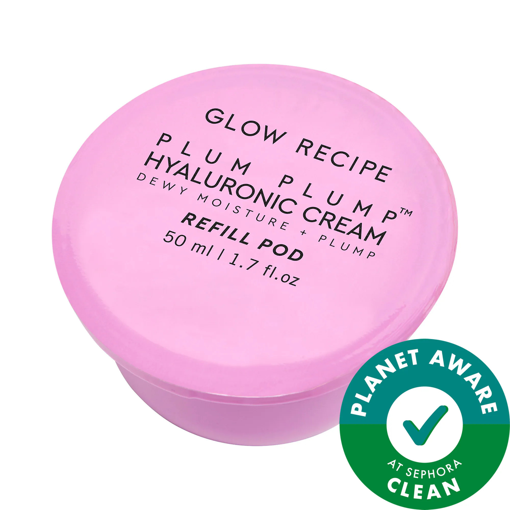 Glow Recipe Plum Plump Refillable Hyaluronic Acid Moisturizer 1.7 oz/ 50 mL Refill | Sephora (US)