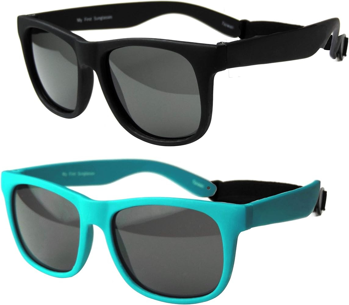 BIB-ON Vintage 2 Pack- Toddler's First Sunglasses for Ages 2-4 Years | Amazon (US)