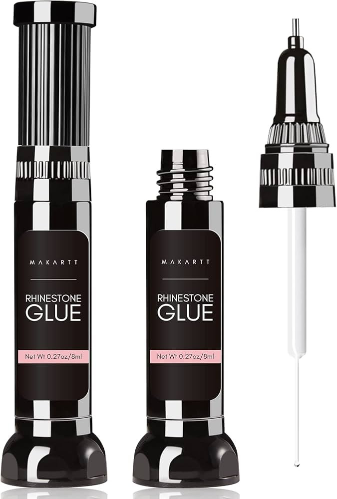 Makartt Nail Rhinestone Glue Gel, Upgrade Gel Nail Glue with Brush & Pen Tip Super Strong Adhesiv... | Amazon (US)
