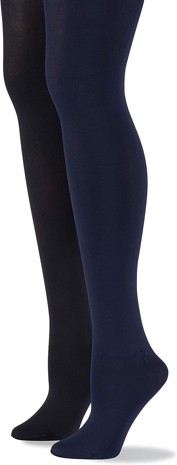 No nonsense womens Super-opaque Control-top Tights | Amazon (US)