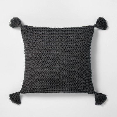 Chunky Knit Decor Pillow - Hearth & Hand™ with Magnolia | Target
