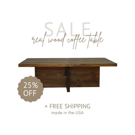 Just ordered this and wanted to share! Normally shipping is very expensive because it’s handmade in America. Get FREE SHIPPING + 25% OFF right now! Tons of sizes and 4 colors to choose from!

Coffee tables, rectangular coffee table, rectangle coffee table, wood coffee table, living room furniture, family room furniture, furniture sale, home design, home decor sale

#LTKsalealert #LTKhome