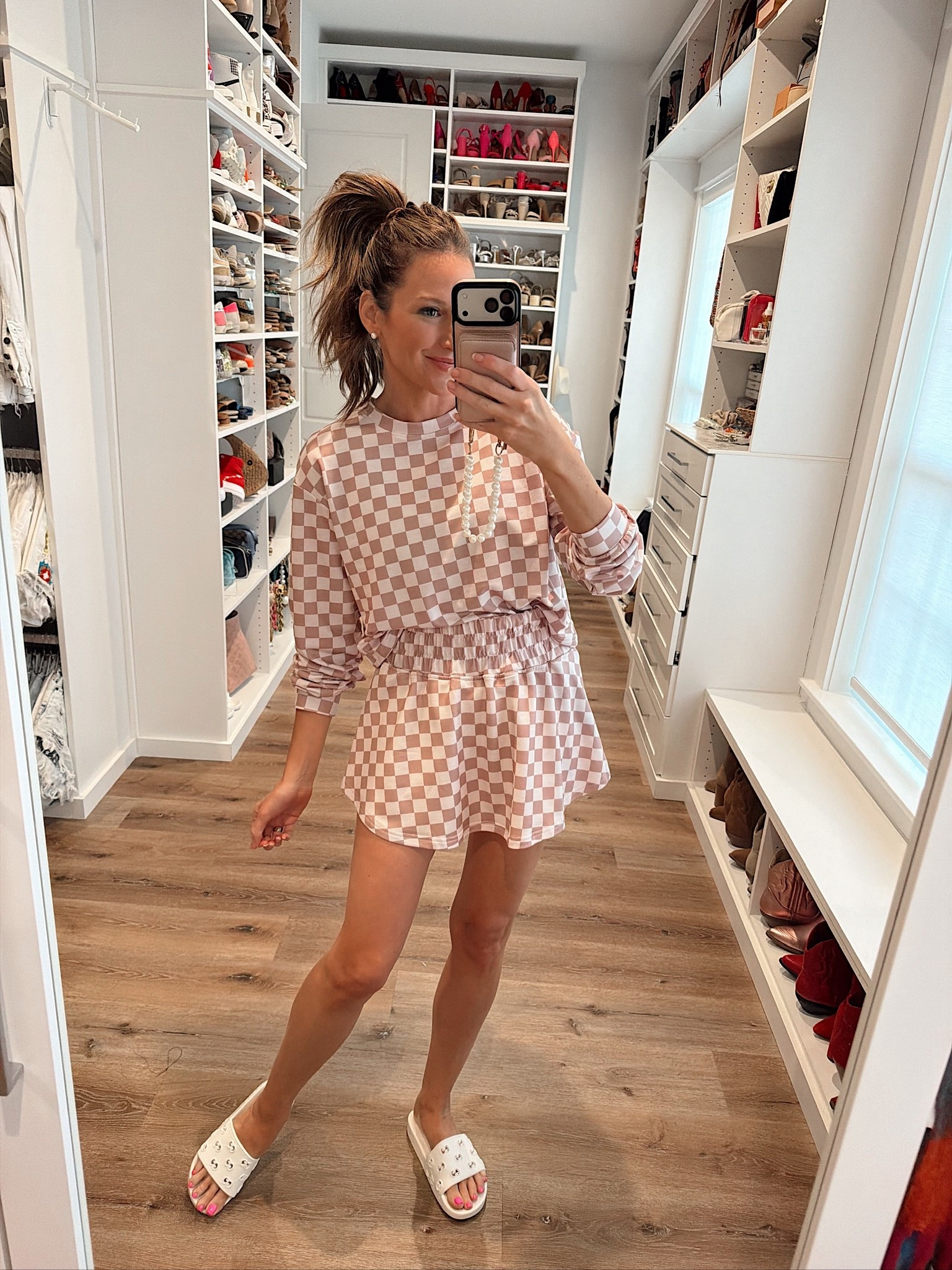 Loving this 2 piece set from Amazon! In a small set, sandals and accessories - fits tts.

#LTKgrwm #LTKootd #LTKSeasonal