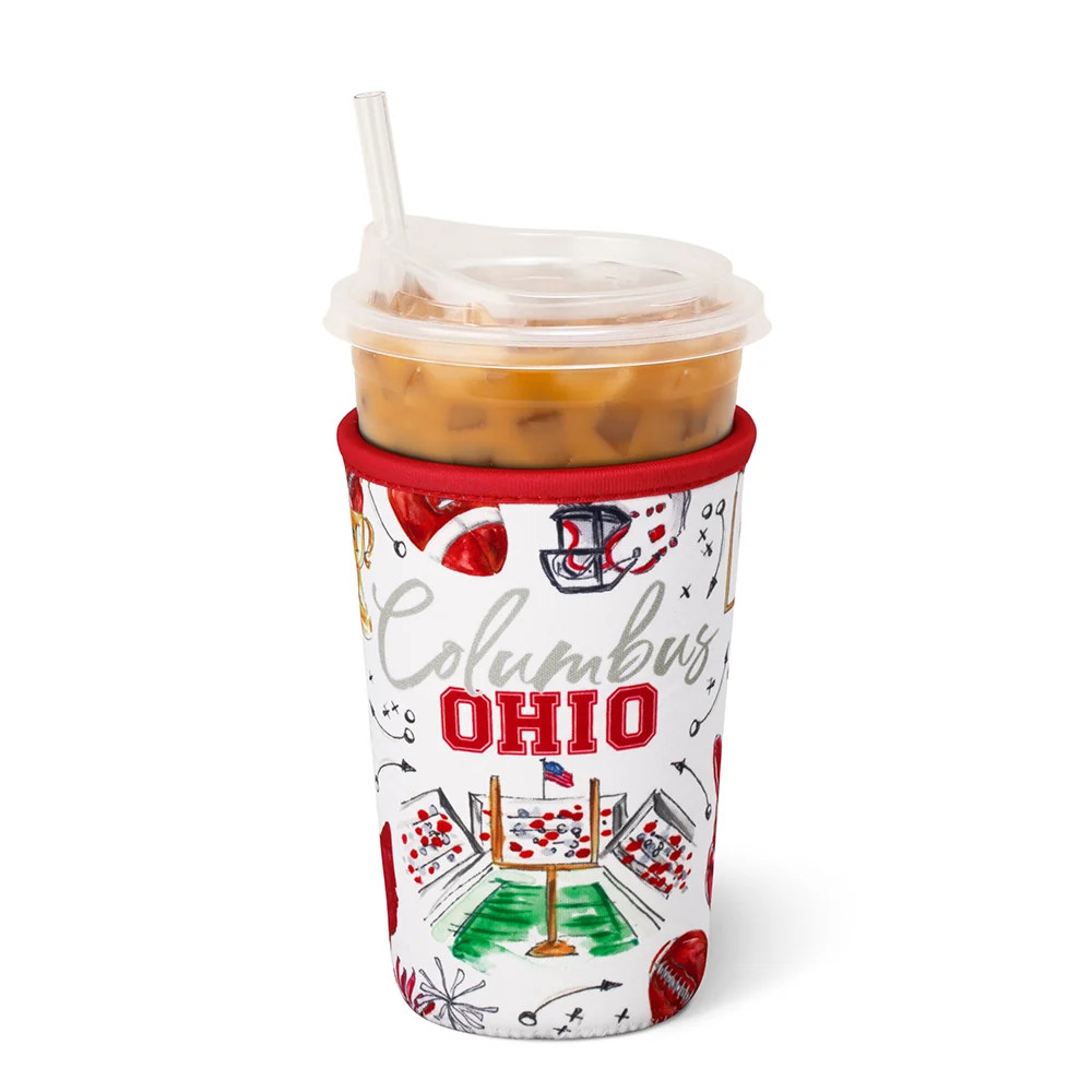 Tailgates in Columbus Medium Iced Cup Coolie | Swig Life