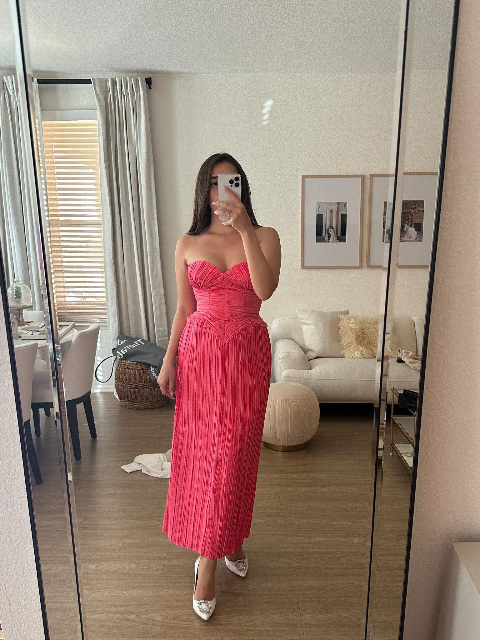 Definitely not here to blend in. 😊 This dress is a splurge—but the kind that makes an entrance. Linked it with the heels for your next standout moment. #LTKStyle #StatementLook

#LTKSeasonal #LTKSummerEdit #LTKWedding