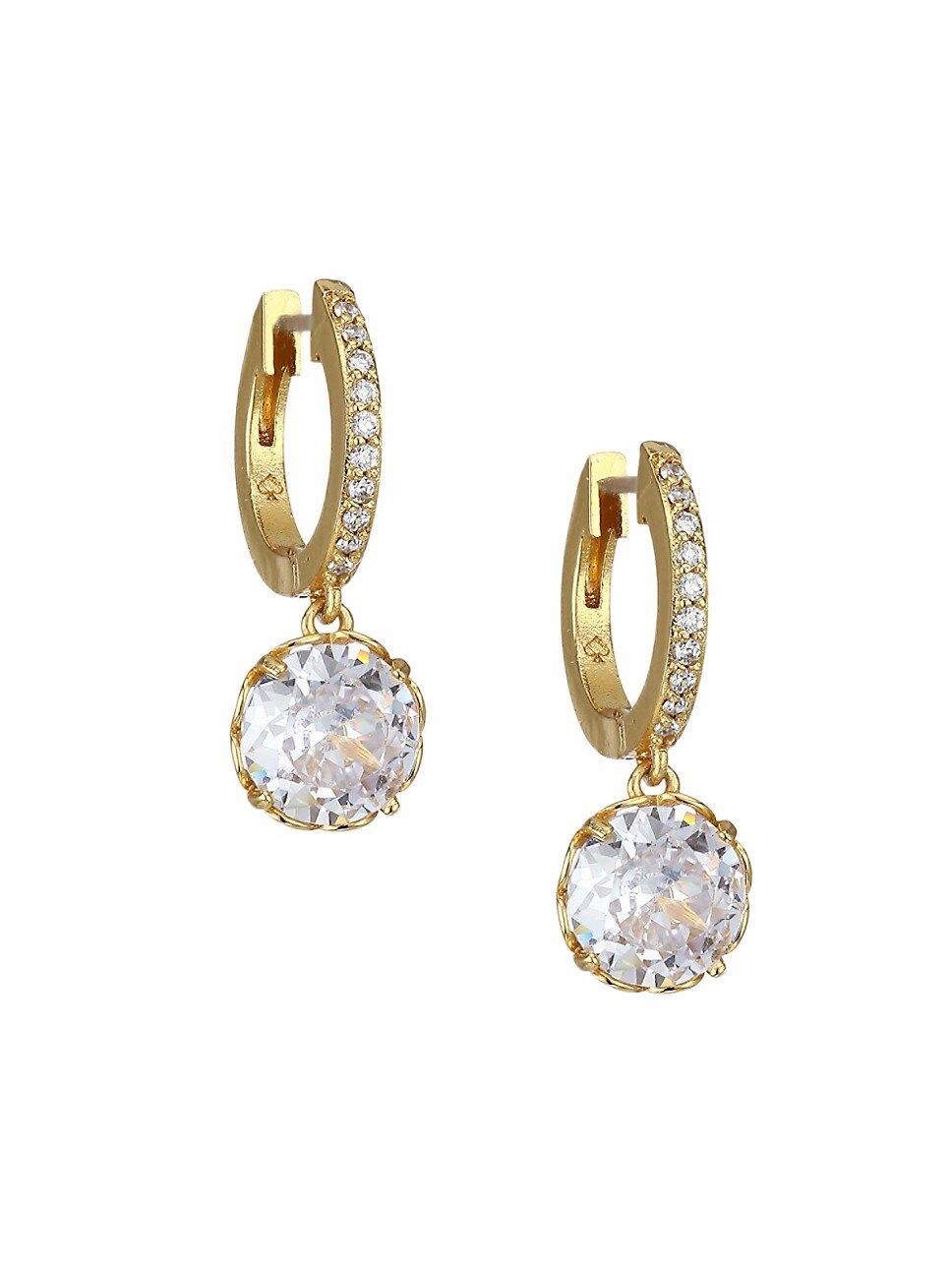 That Sparkle Pave Huggie Hoop Earrings | Saks Fifth Avenue