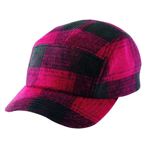 San Diego Hat Company Mens Collection Ball Cap with Adjustable Leather Strap CTH8019 Buffalo Plaid | Bed Bath & Beyond