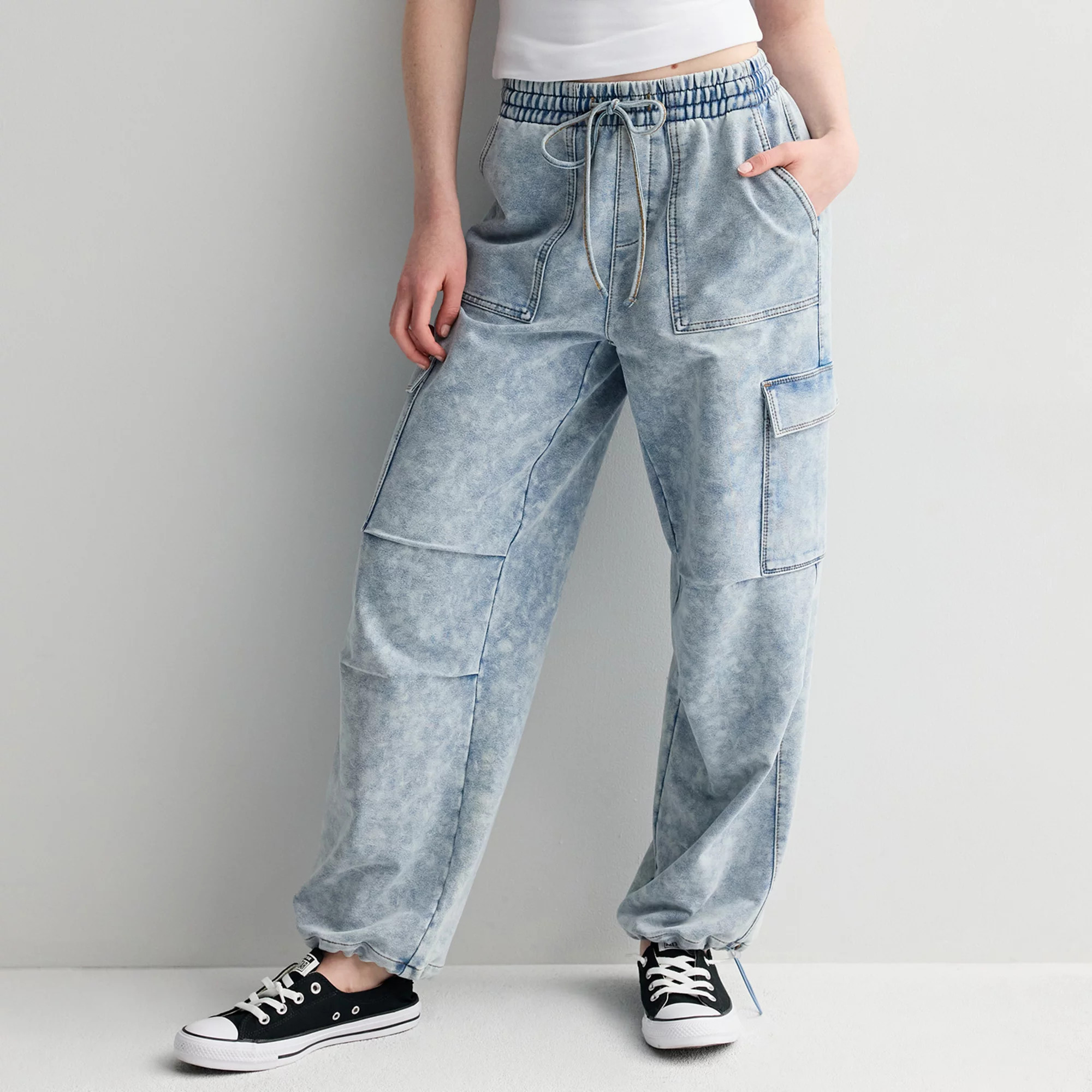 Juniors' Vanilla Star Pull-On Knit Cargo Pants | Kohl's