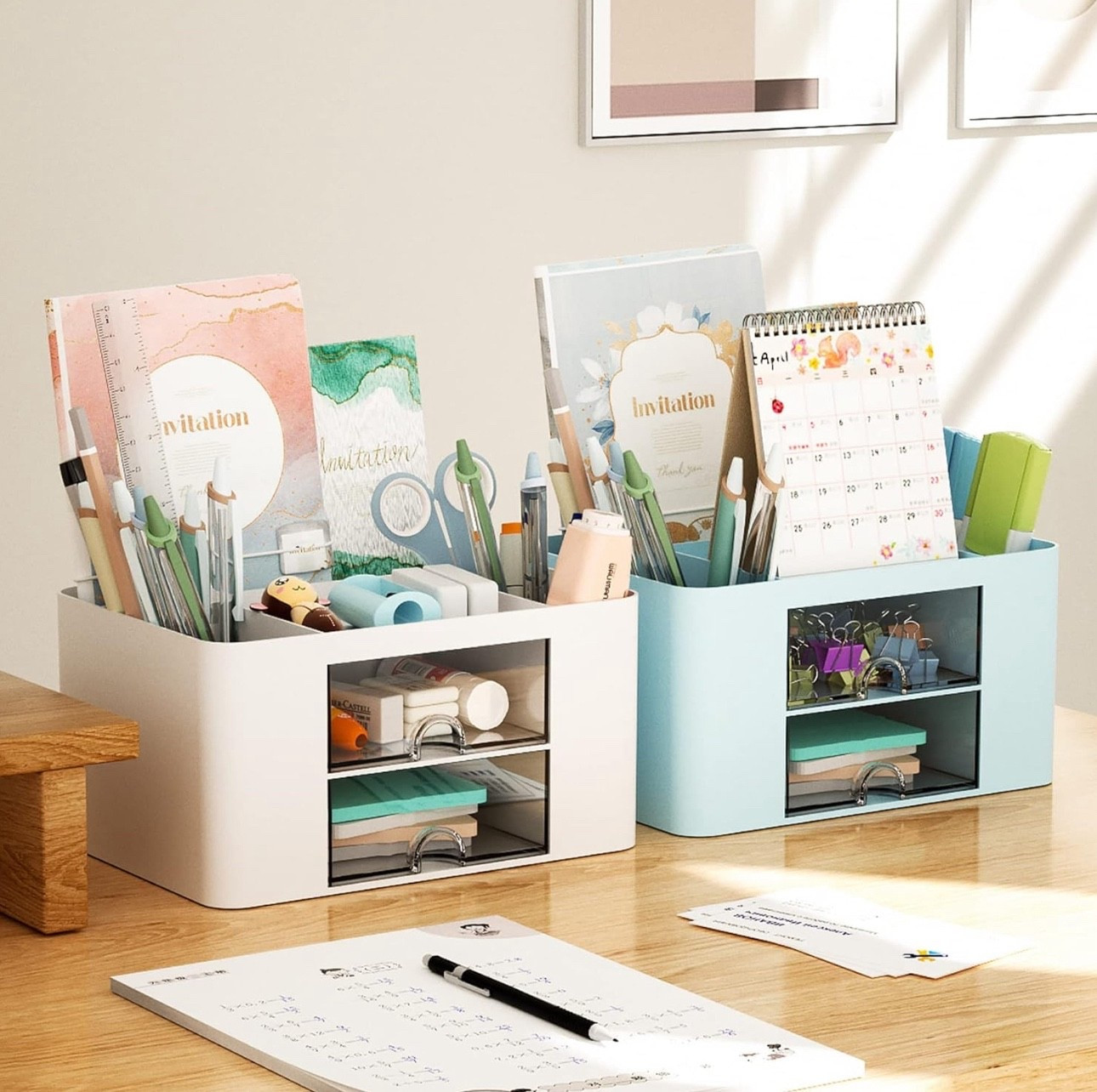 Obsessed with these desk organizers for back-to-school. 

#LTKU #LTKHome