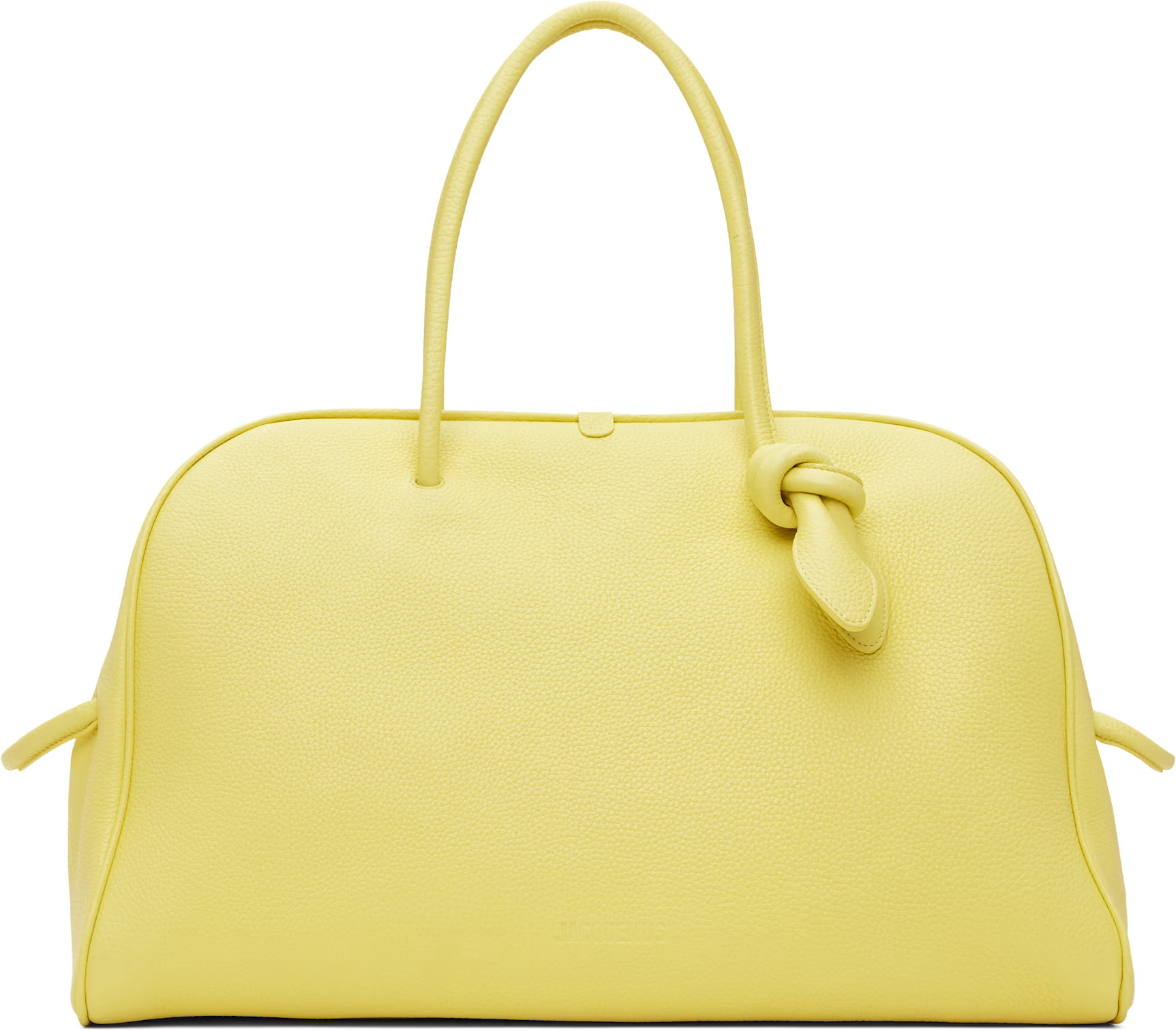 JACQUEMUS - Yellow La Croisière 'The large Turismo' Tote | SSENSE