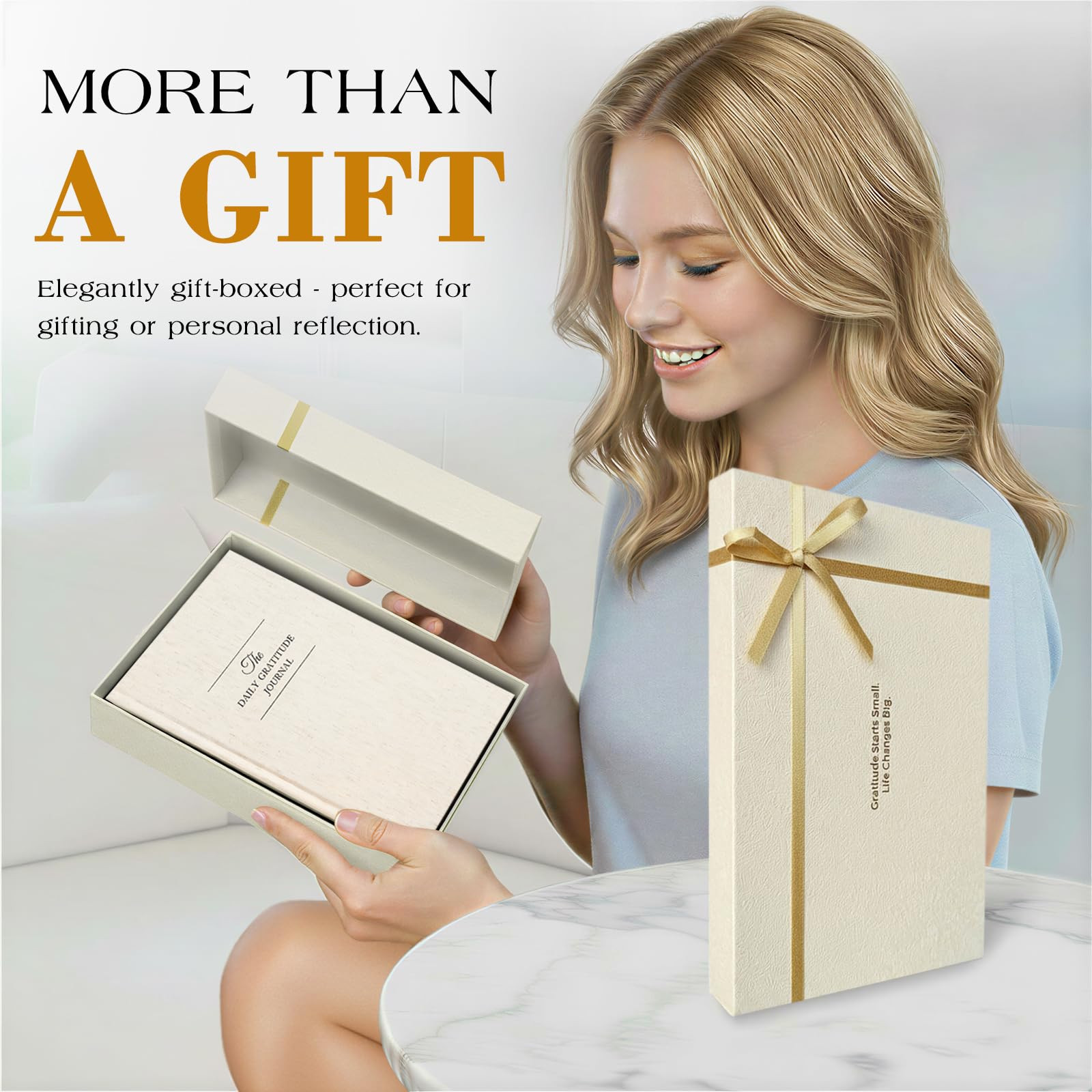 Gratitude Journal 2026 – Undated Daily Gratitude Journal with Upgraded Dynamic Prompts & Gift B... | Amazon (US)