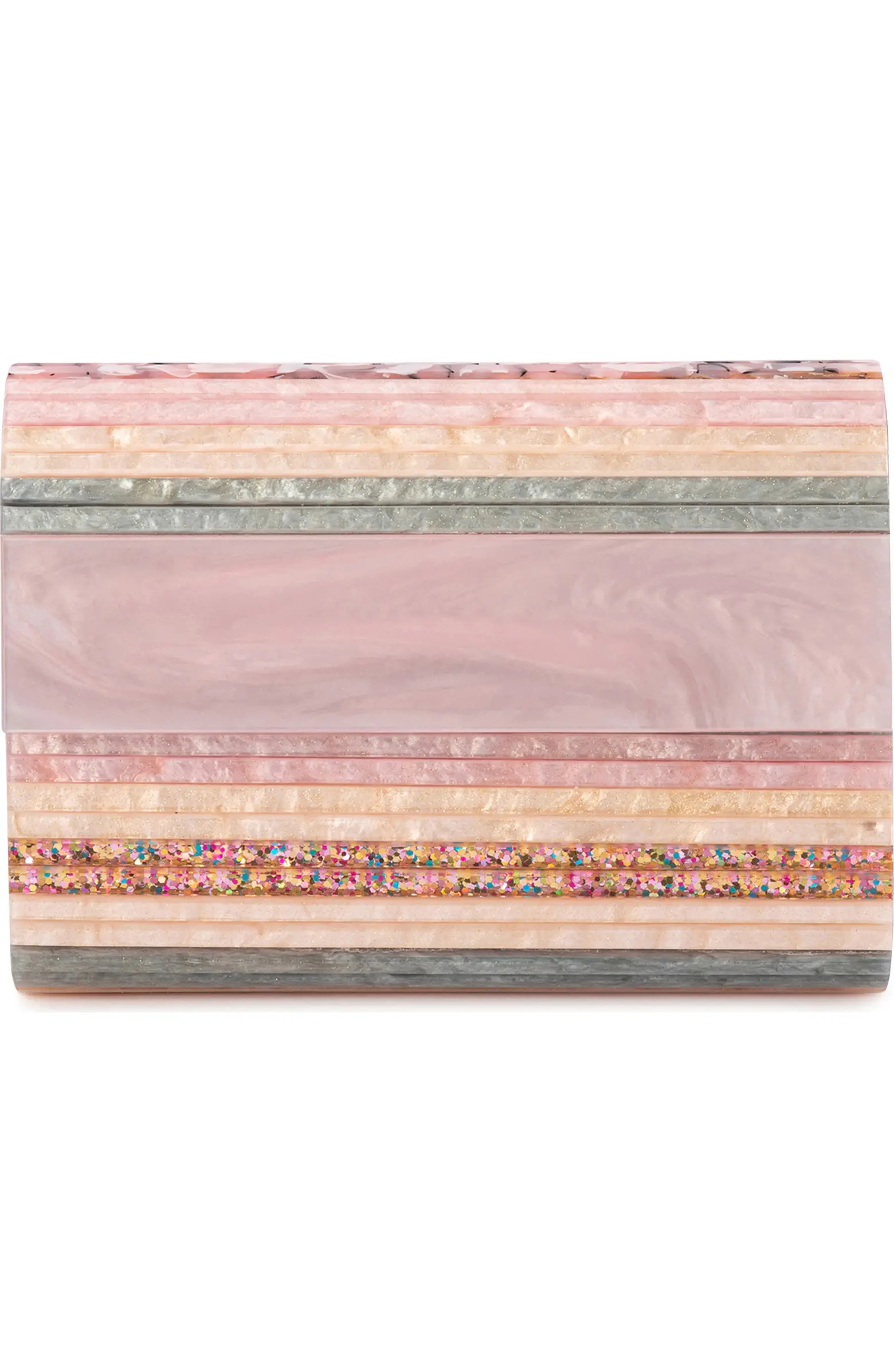 Olga Berg Tacer Acrylic Foldover Clutch | Nordstrom | Nordstrom